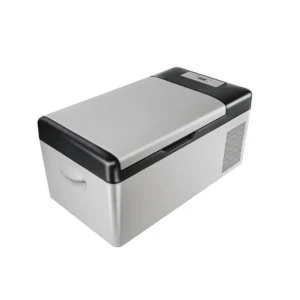 15 Ltr Car Refrigerator, 12/24V DC And 230V Ac Car Fridge, Portable Freezer With Compressor,